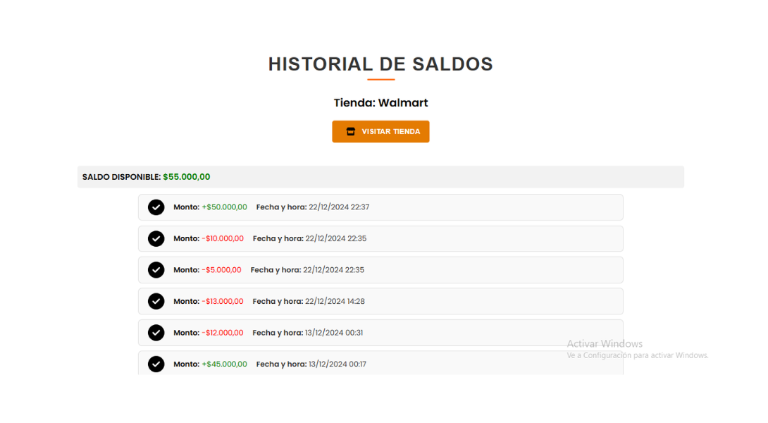 Consulta tus Saldos y Retiros